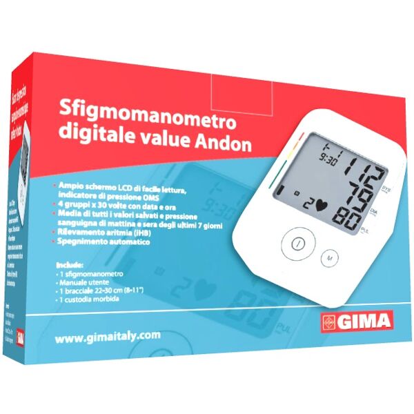 gima spa misuratore pressione andon