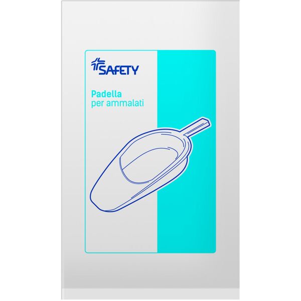 safety spa padella plastica bianco