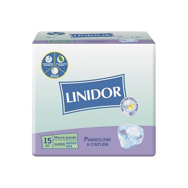 fater adult pannolone linidor perfect care super a cintura mg 15 pezzi