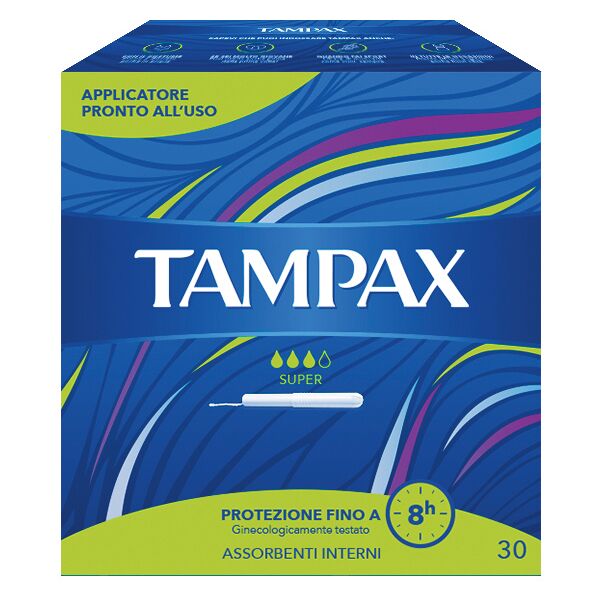 fater spa tampax blue box super 30pz