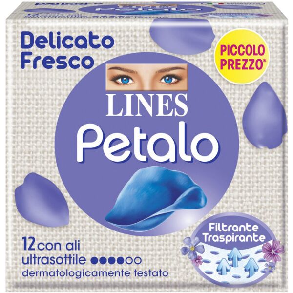 fater spa lines petalo blu c/ali 12pz