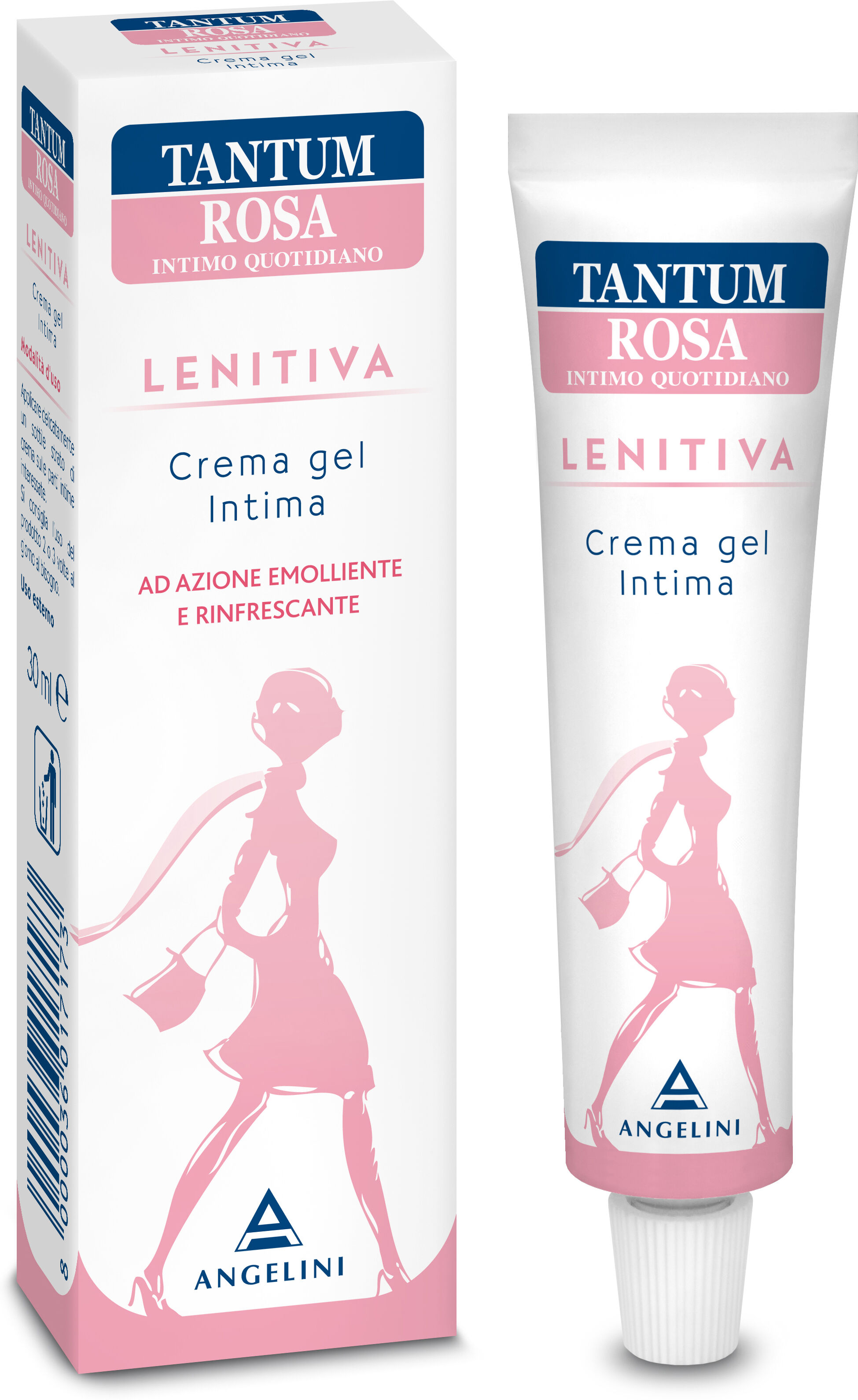 angelini (a.c.r.a.f.) spa tantum rosa crema gel intima lenitiva 30ml