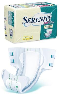 Serenity Pannolone Mutandina Softy Dry Extra Mis.M 30 Pz
