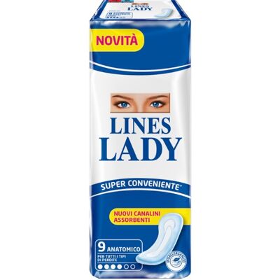 Fater Lines Lady Anatomico 9pz Fater Lines Lady Anatomico 9pz