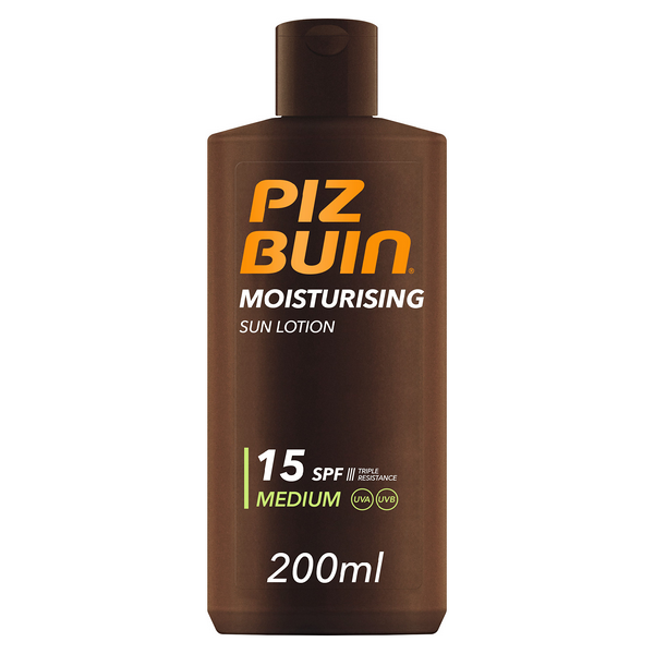 johnson & johnson piz buin moisturising fluida corpo spf15 200ml