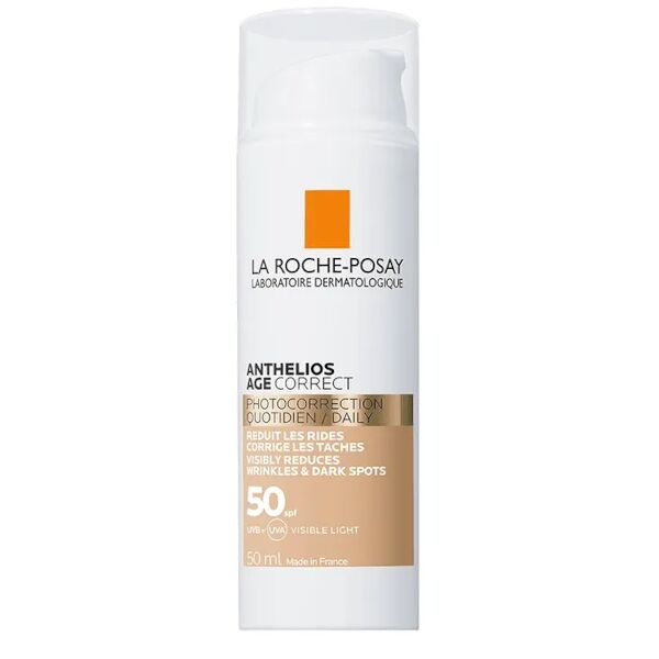 l'oreal la roche-posay anthelios age correct trattamento foto-correttivo colorato spf50 50ml