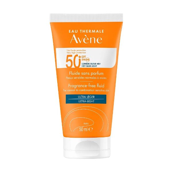 avene fluido protezione solare spf50+ senza profumo avène 50ml