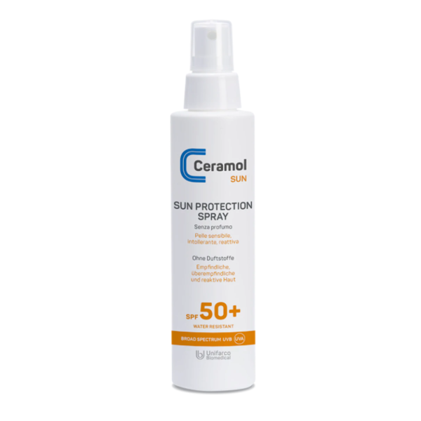 unifarco spa spray solare spf50+ ceramol sun 150ml