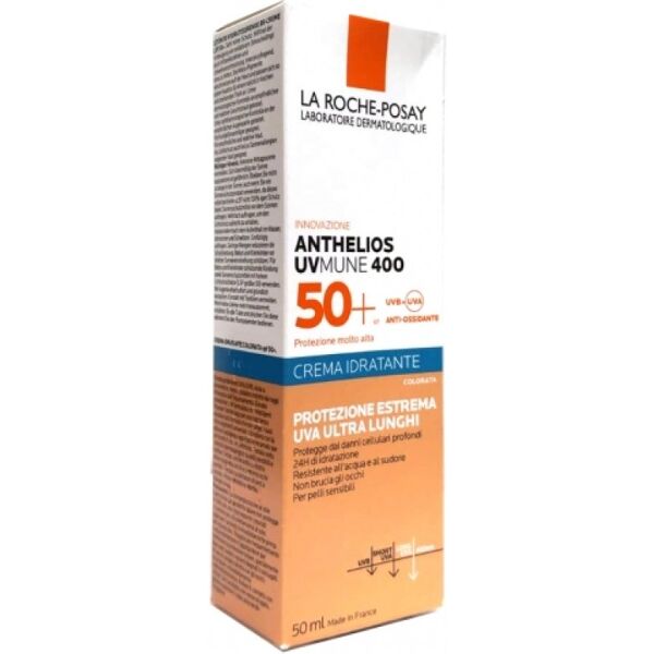 l'oreal anthelios uvmune 400 crema colorata spf50+ la roche-posay 50ml