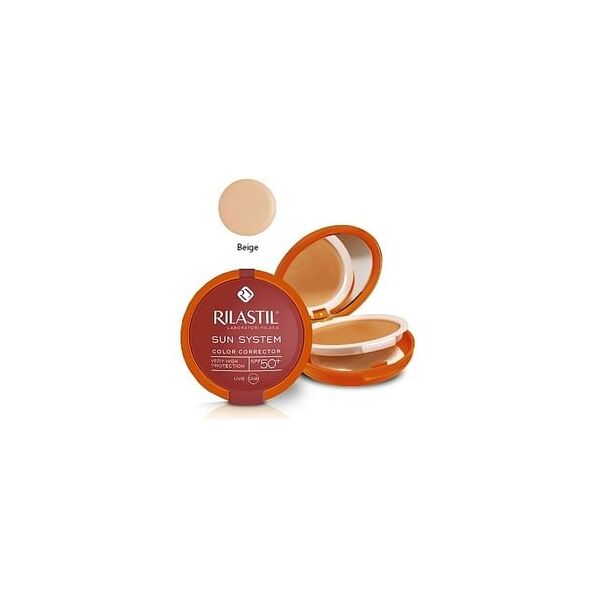 ist.ganassini spa rilastil sun system color corrector protezione solare 50+ beige