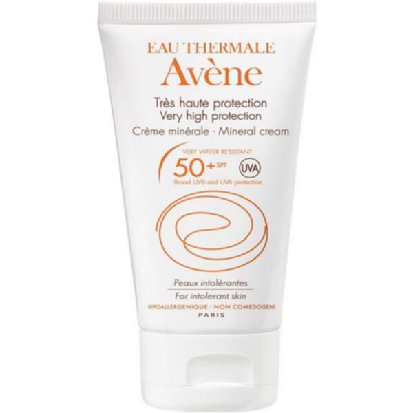 avene crema schermo minerale 50+ 50ml avène solare