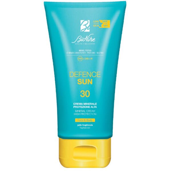 bionike defence sun crema minerale viso/corpo 100ml spf30