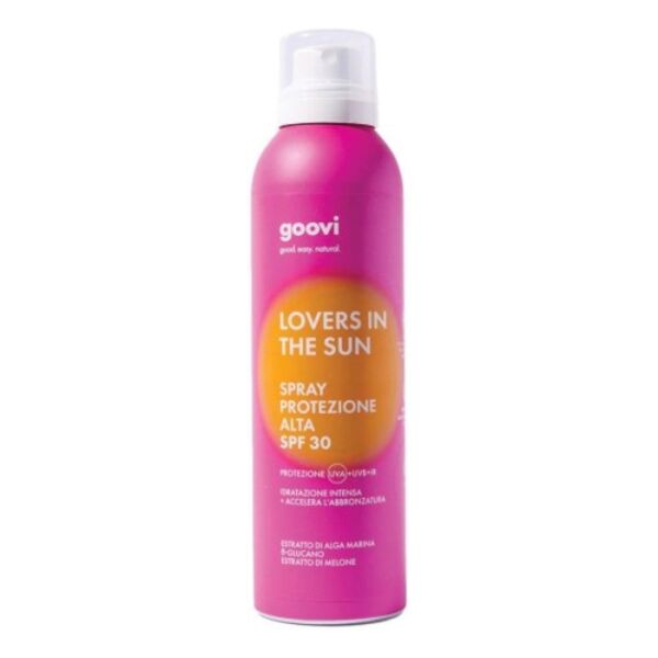 The Good Vibes Company Goovi Spray Solare Corpo – Protezione Spf30