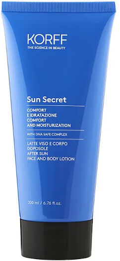 korff sun secret latte corpo doposole idratante restitutivo 200ml