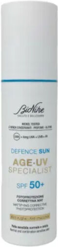 bionike defence sun age-uv fotoprotezione correttiva mat spf 50+ viso 50 ml