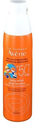 eau thermale avene solare spray bambino spf 50+ 200 ml nuova formula