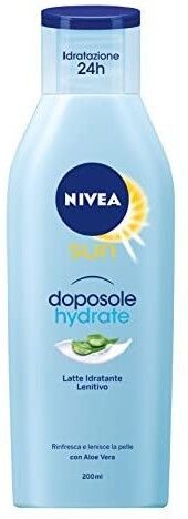 antica farmacia orlandi nivea sun doposole hydrate 200ml.latte idratante lenitivo