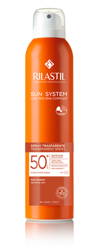 ist.ganassini spa rilastil sun system spray trasparente spf 50+ 200ml