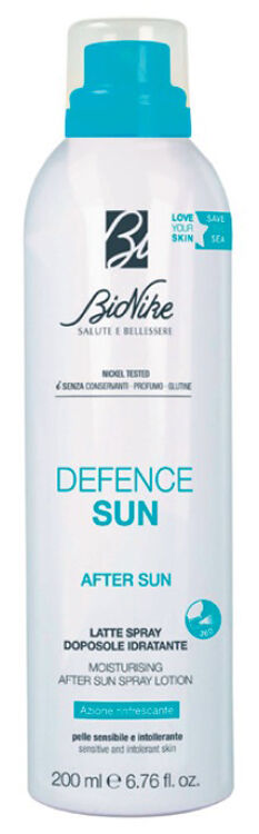 bionike defence sun latte spray corpo doposole idratante 200ml