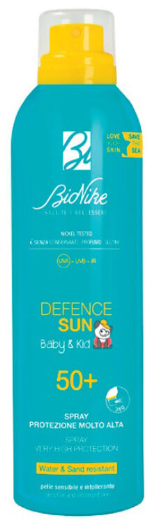 bionike defence sun baby-kid spray solare corpo 200ml spf50+