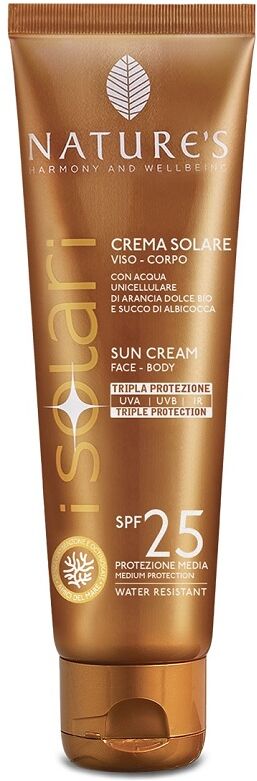 bios line spa nature's solari crema viso corpo spf 25 75ml