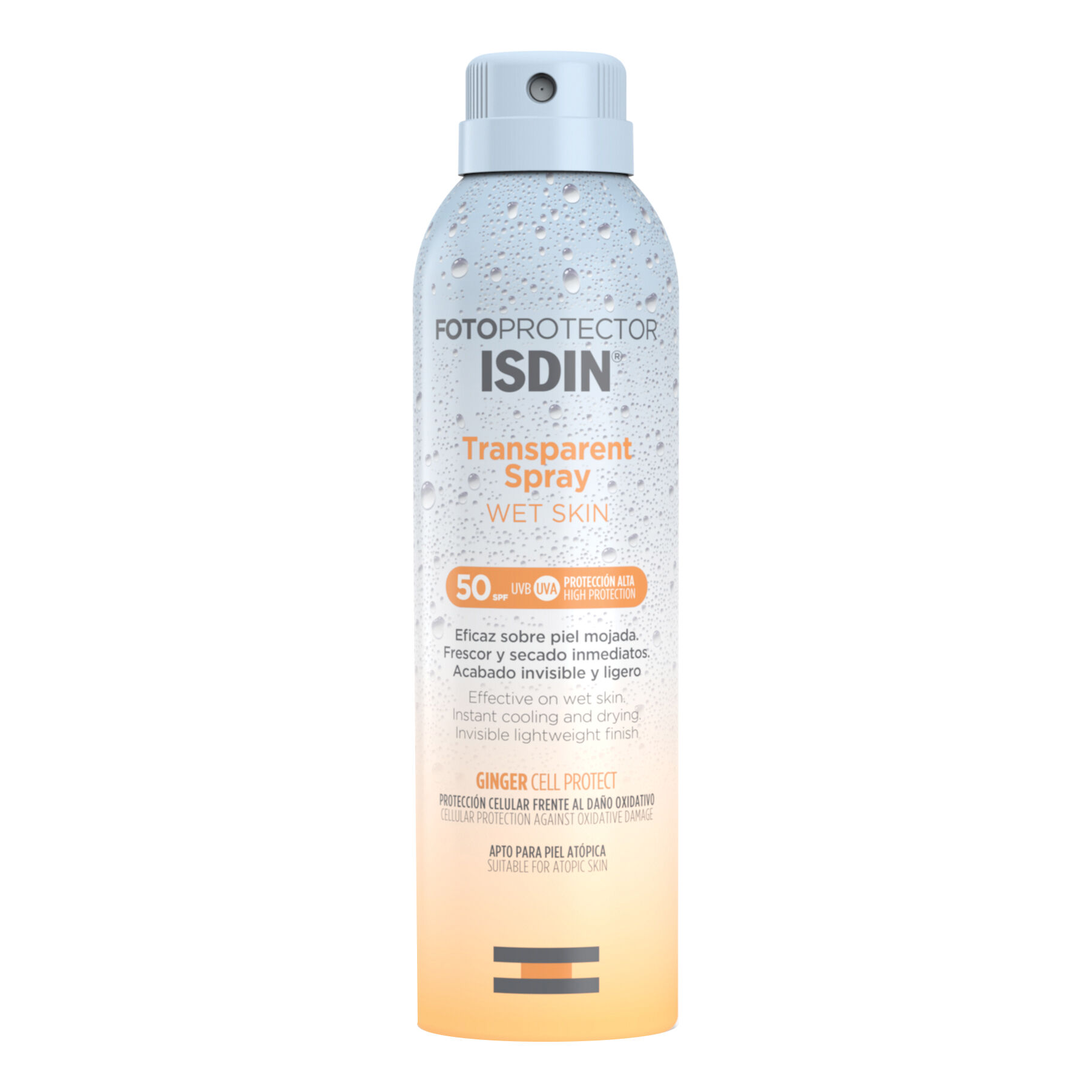 isdin srl isdin fotoprotector trasparent spray wet skin spf50 250 ml