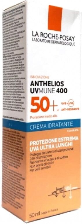 L'Oreal Anthelios Uvmune 400 Crema Colorata Spf50+ La Roche-Posay 50ml