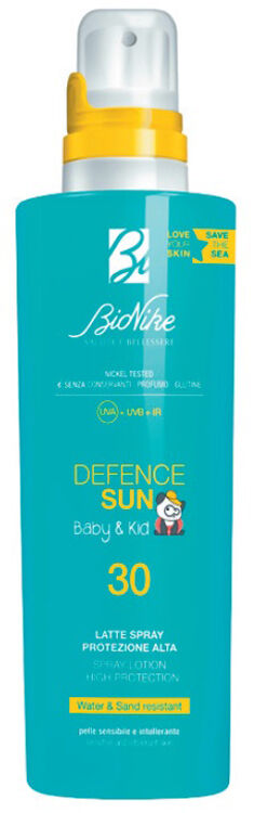 Bionike Defence Sun Baby&kid Latte Spray Corpo 200ml Spf30