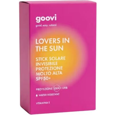 The Good Vibes Company Goovi Stick Solare Invisibile Spf50+ 20 Ml The Good Vibes Company Goovi Stick Solare Invisibile Spf50+ 20 Ml