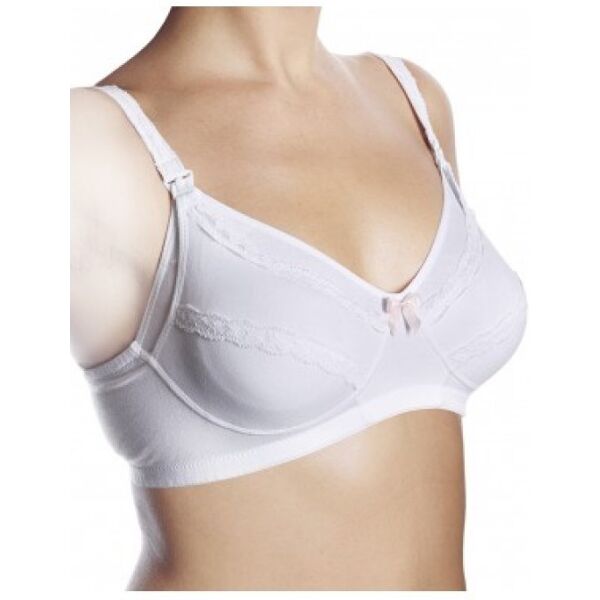 mammy reggiseno allattamento in cotone stretch bianco taglia 4d chicco®