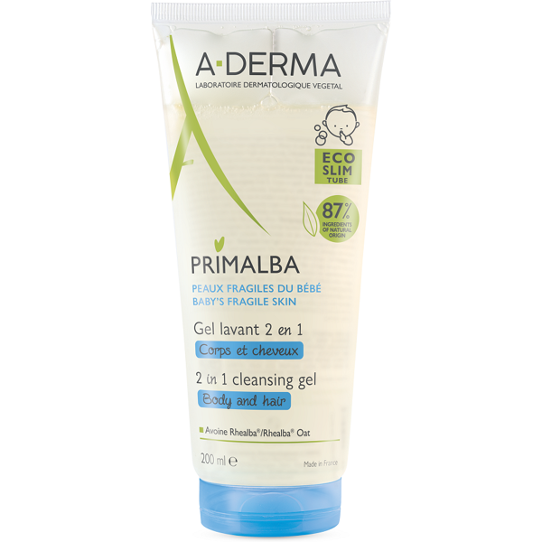 aderma (pierre fabre it.spa) primalba gel det.2in1  200ml