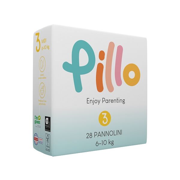 pillo srl pillo prem.3 midi 6/10kg 28pz