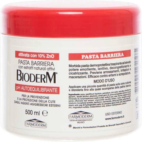 farmoderm bioderm pasta barriera zn 500ml