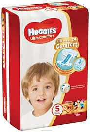 kimberly clark italia pannolino huggies ultra comfort base 5 16 pezzi