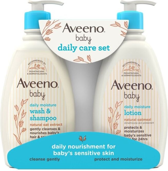 Johnson & Johnson Daily Care Set Aveeno Baby 400ml+400ml