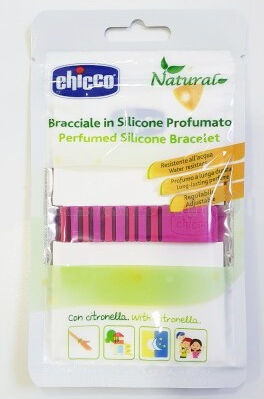 Chicco Anti Zanzanzara Braccialetto Silicone Profumato