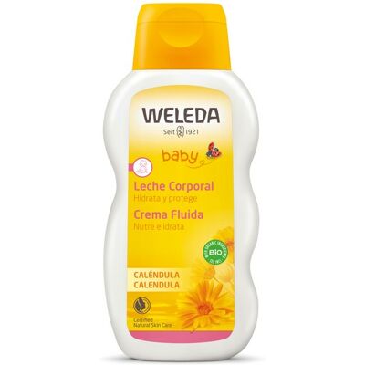 Weleda Baby Crema Fluida Alla Calendula Corpo Delicata 200ml Weleda Baby Crema Fluida Alla Calendula Corpo Delicata 200ml