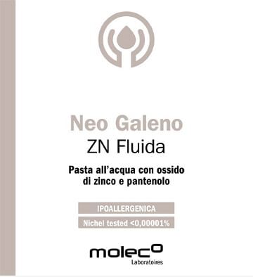 Moleco Laboratoires Srls Neogaleno Zn Fluida Pasta Ossido Di Zinco 75 Ml