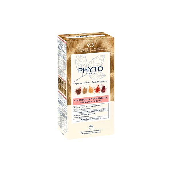 phyto (laboratoire native it.) color kit 9,3 biondo chi dorat