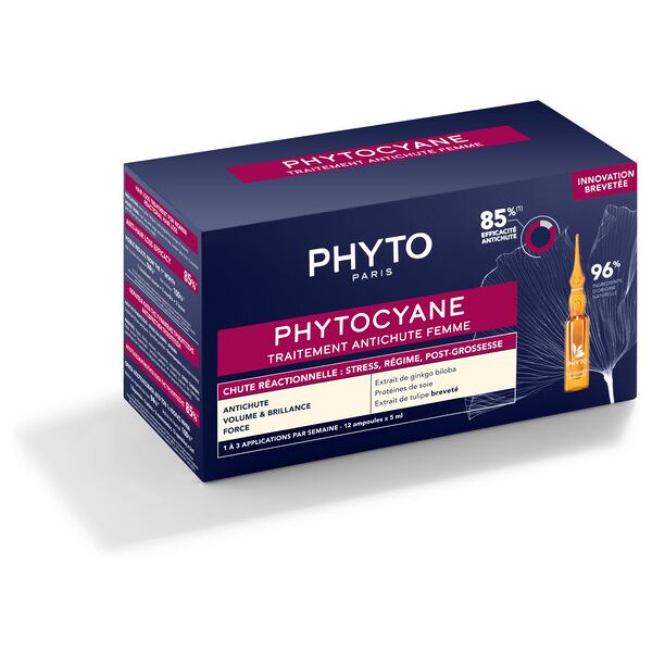 phyto (laboratoire native it.) phyto phytocyane fiale donna caduta temporanea 12x5ml