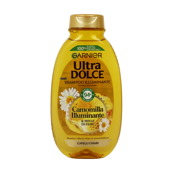 antica farmacia orlandi garnier ultra dolce shampoo illuminante 250ml.camomilla