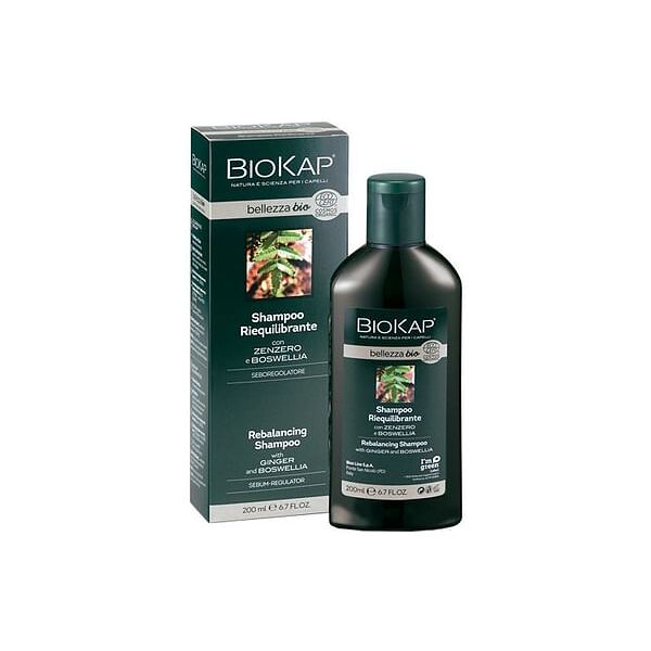 bios line spa biokap bellezza bio shampoo riequilibrante cosmos ecocert 200 ml