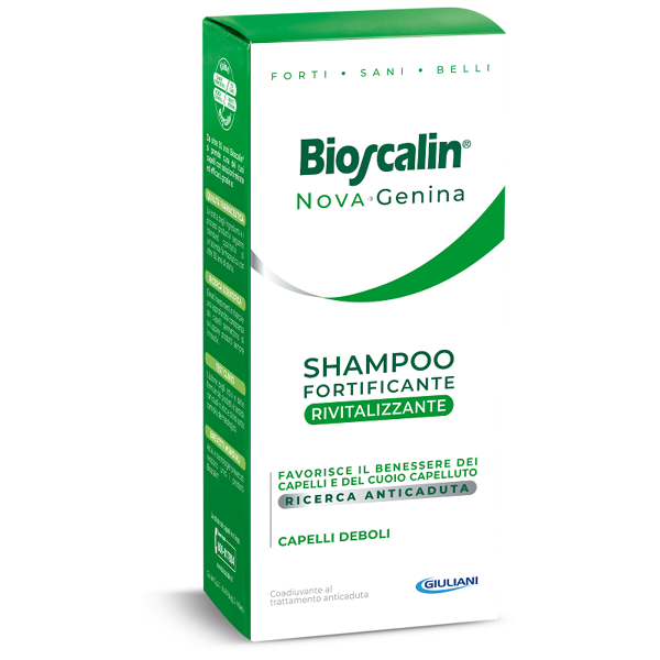 giuliani spa bioscalin nova genina shampoo fortificante rinforzante