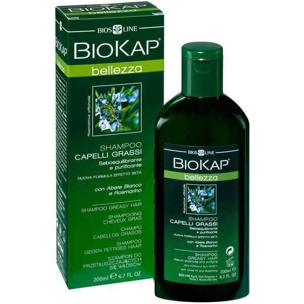 bios line spa biokap shampoo capelli grassi 200ml