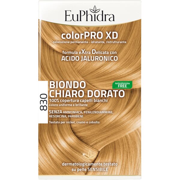 zeta farmaceutici spa euphidra color - pro xd 830 biondo chiaro dorato