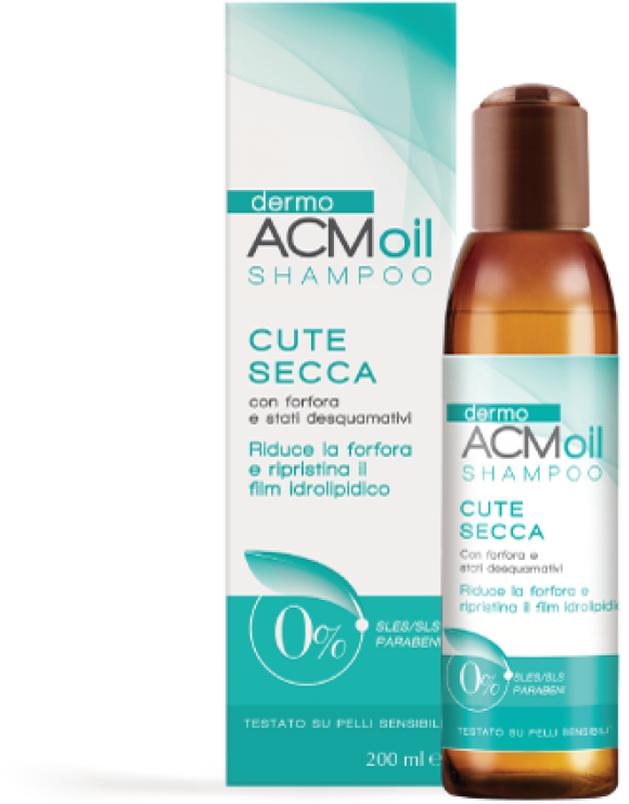 ekuberg pharma s.u.r.l. dermoacm oil shampoo cute secca ekuberg 200ml