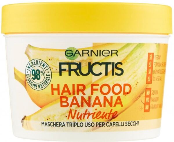 antica farmacia orlandi garnier fructis maschera capelli hair food nutriente 390ml.banana