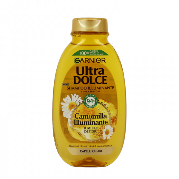 antica farmacia orlandi garnier ultra dolce shampoo illuminante 250ml.camomilla