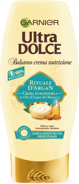 antica farmacia orlandi garnier ultra dolce balsamo crema nutrizione 200ml.rituale d'argan