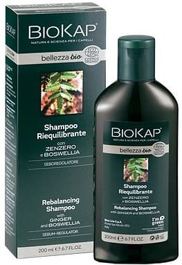 bios line spa biokap bellezza bio shampoo riequilibrante cosmos ecocert 200 ml